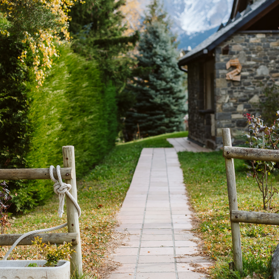 Casa con jardín en Formigal